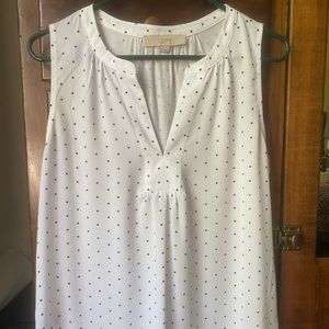 Loft sleeveless top